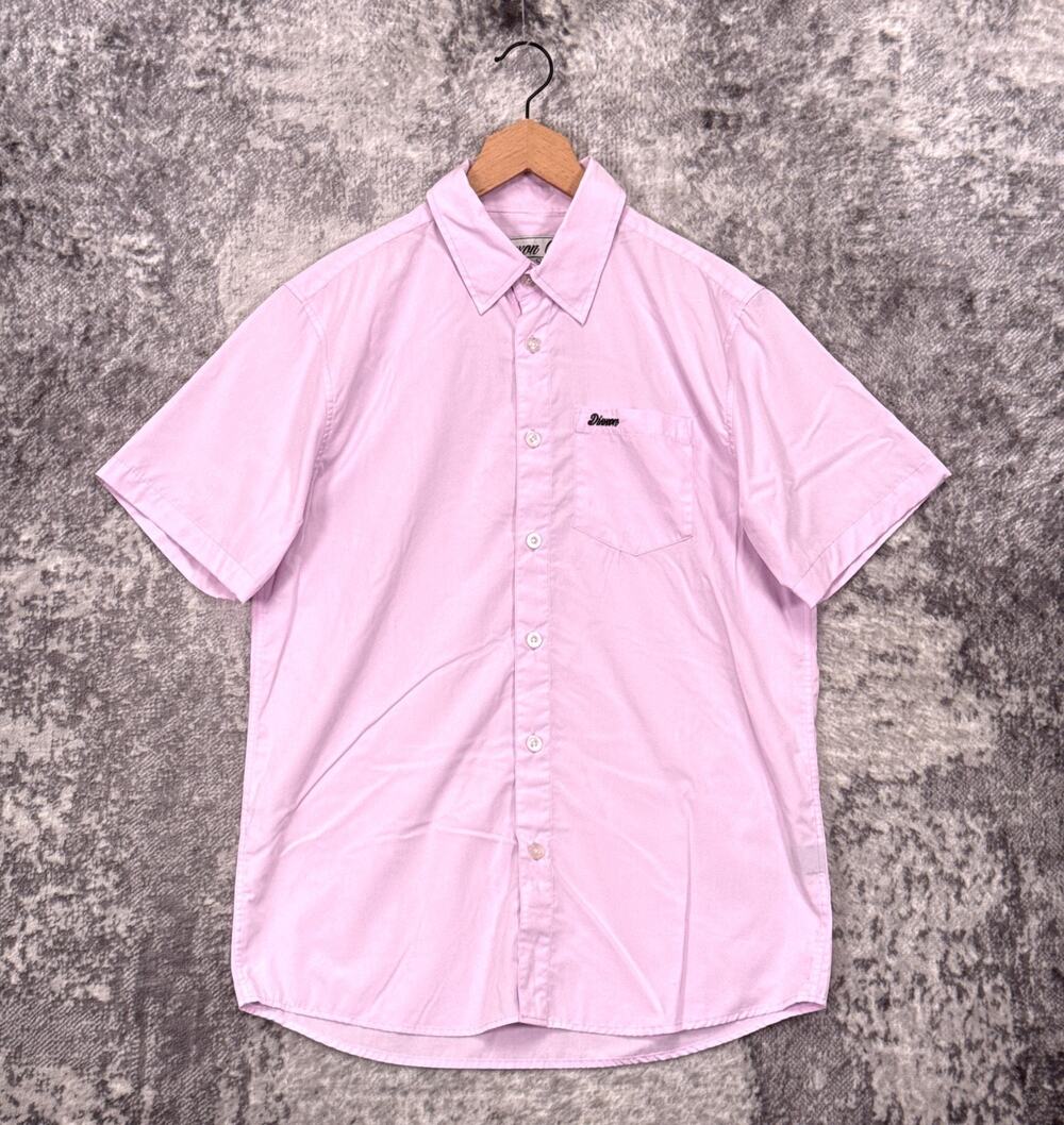 Dixxon Signature Series Shirt Medium Mens Pink D-Lux Bamboo Short Sleeve